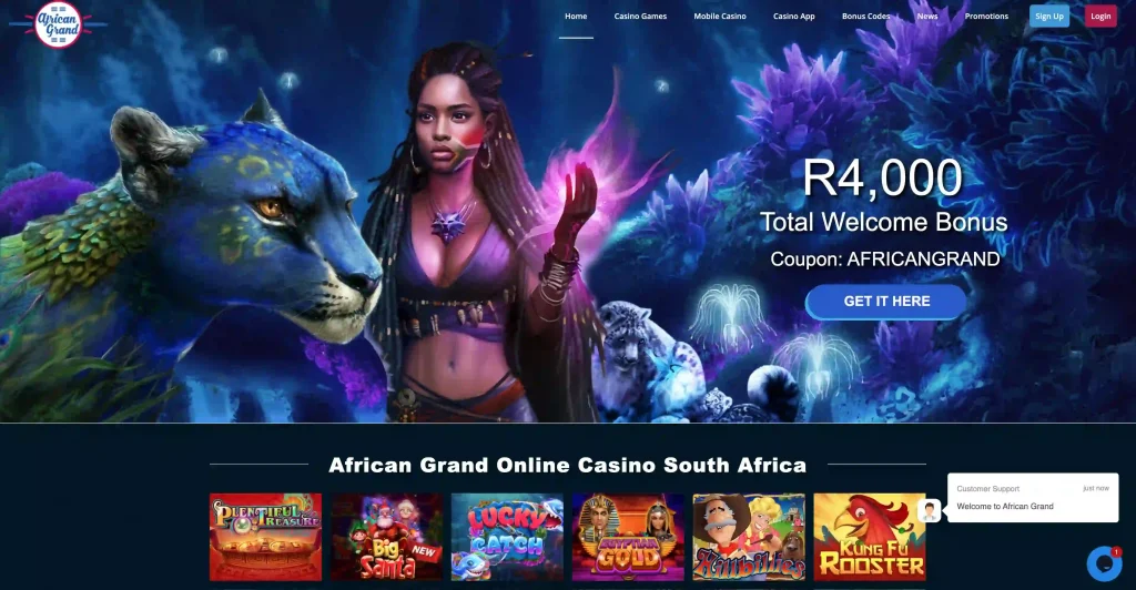 african grand casino