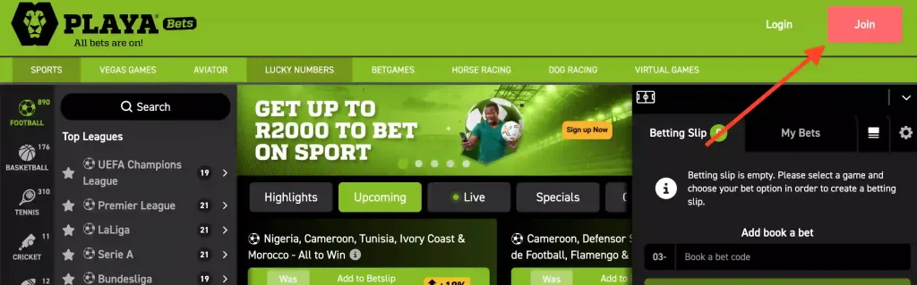 topbet account registration online south africa