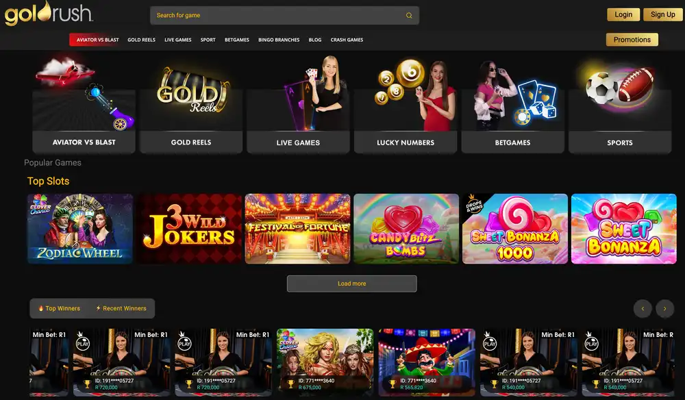 goldrush online casino