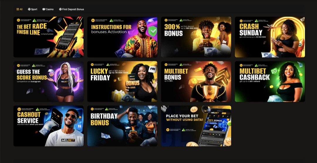 Bonuses and Promotions