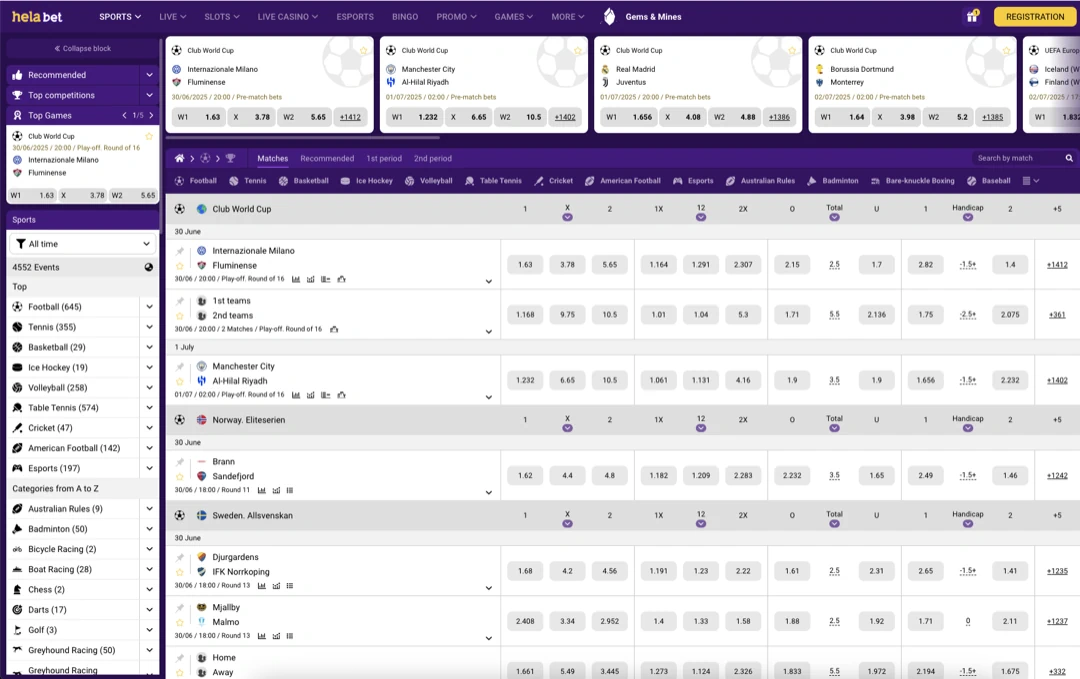 Helabet Sports Betting