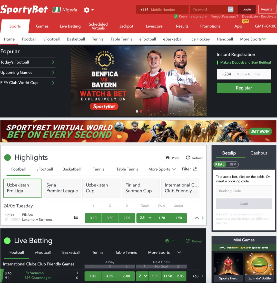 SportyBet Nigeria