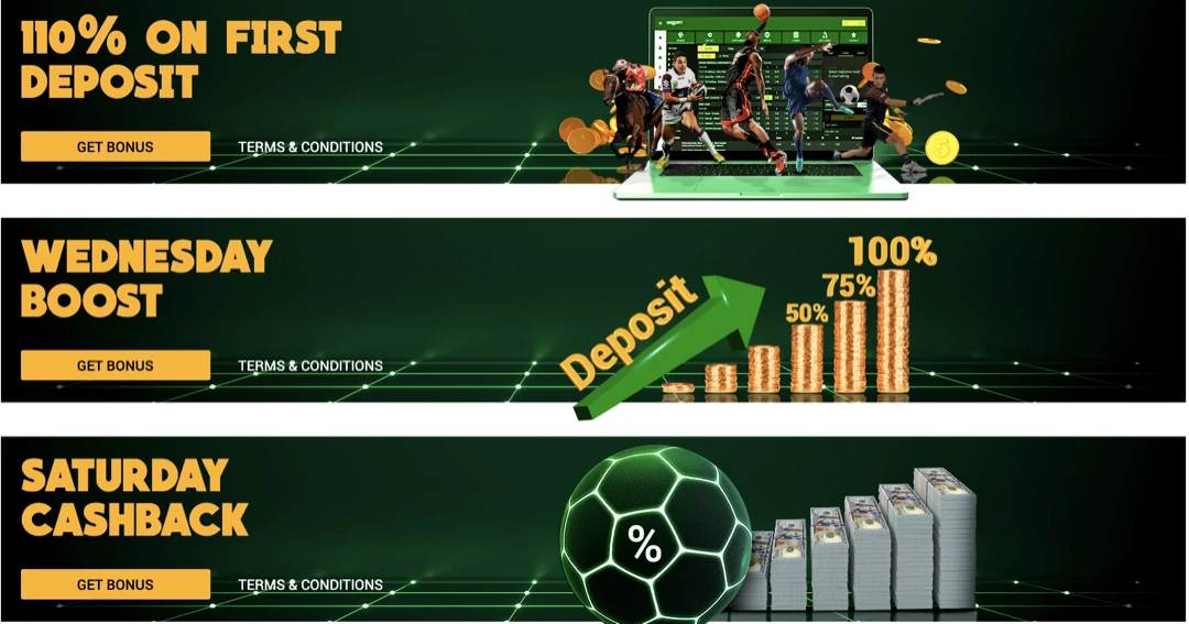 Wazobet Bonuses and Promotions