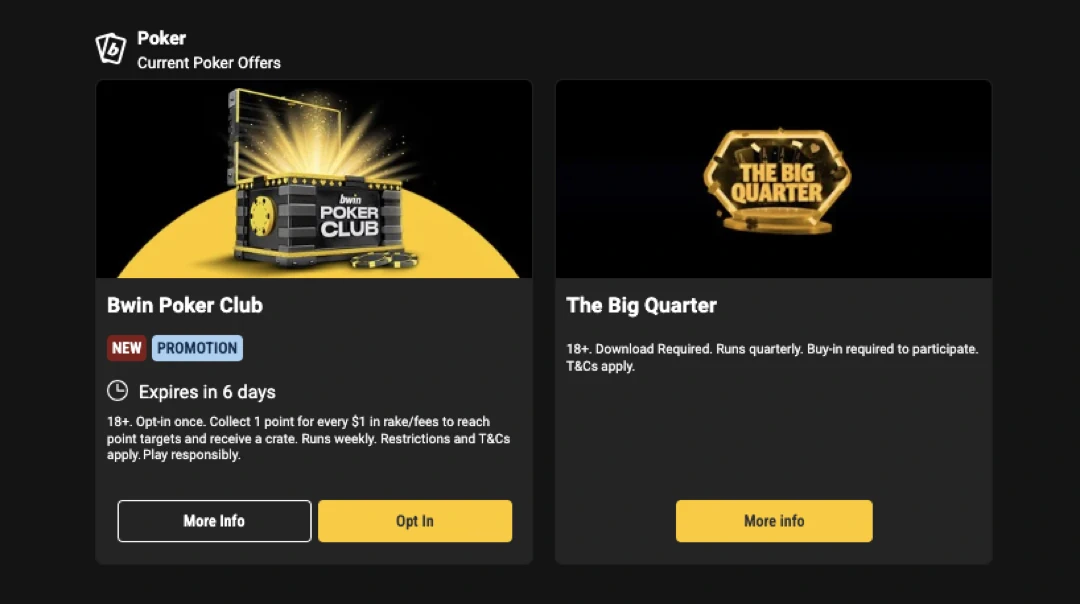 b win Bonus and Promotions