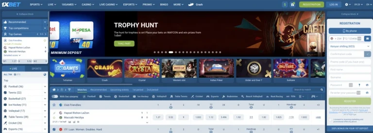 1xBet Kenya: Review for Sports Betting, Casino