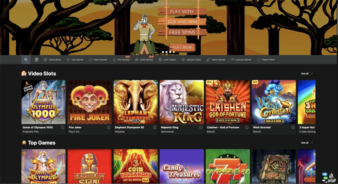 BetOBet Casino Games Review