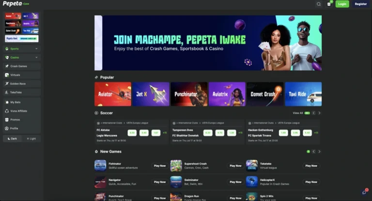 Pepeta Bet Kenya: Casino Review