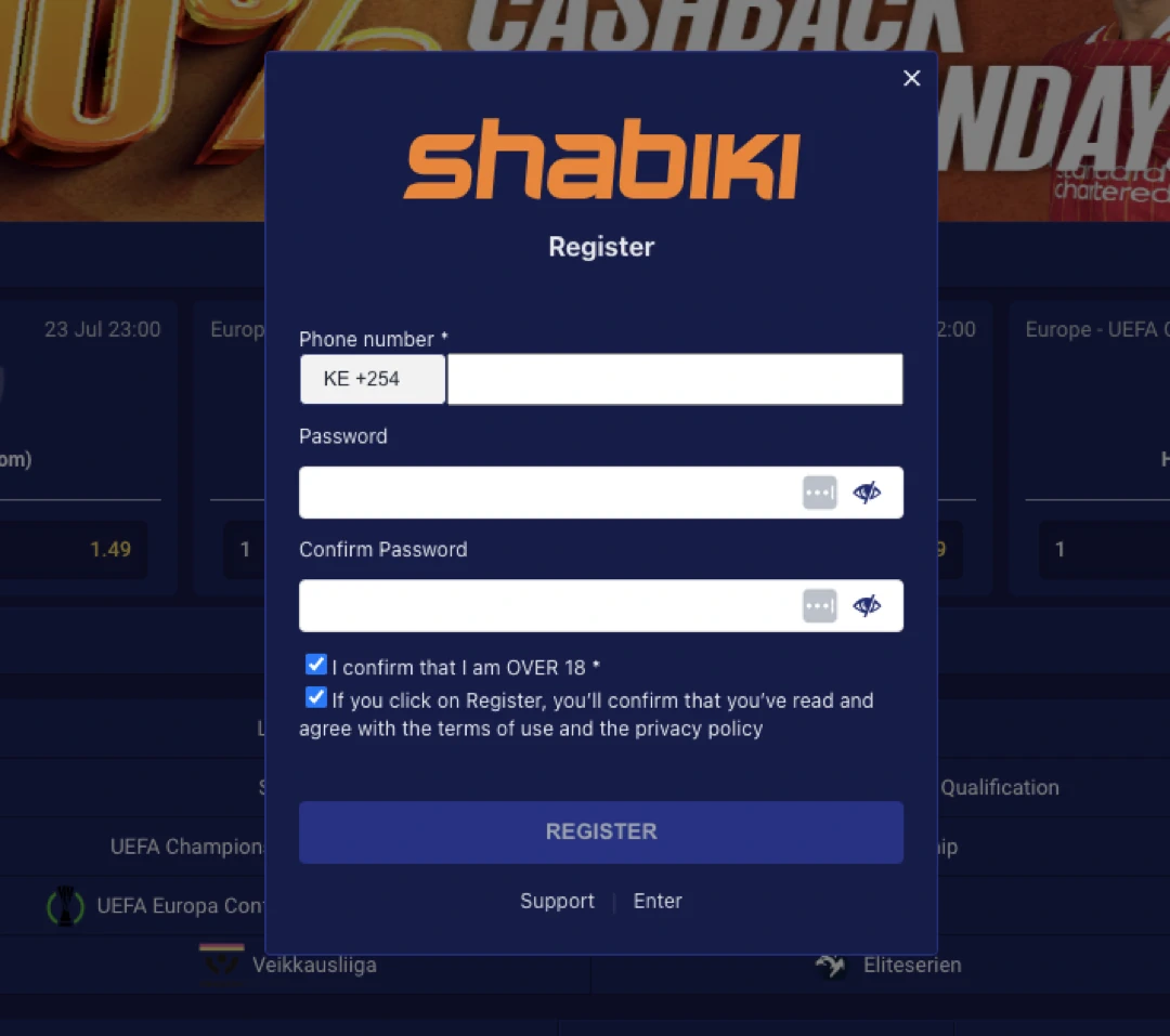 Registration Process
