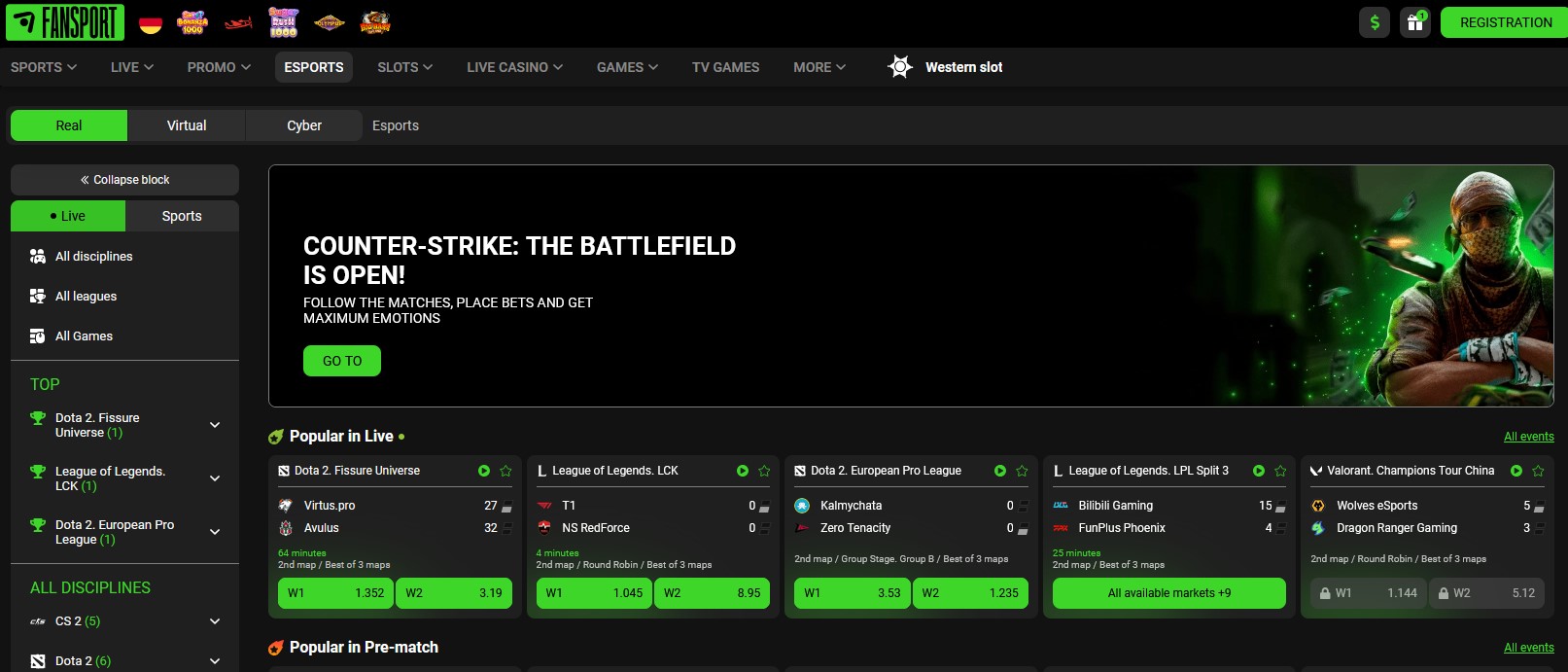 fansport casino