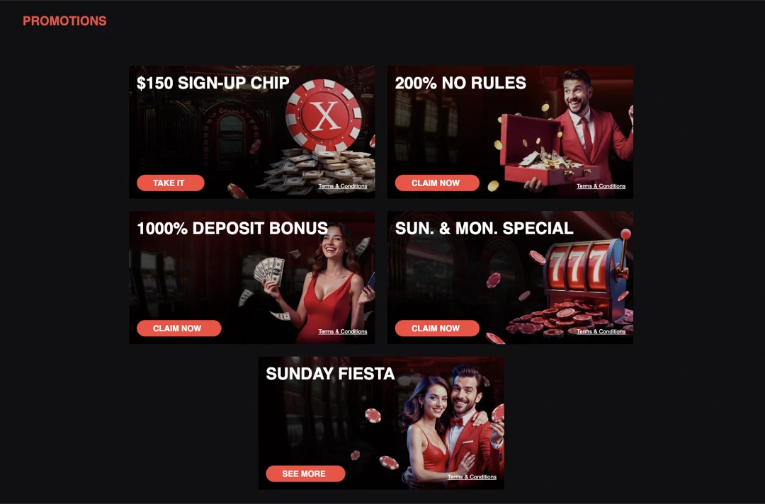 Bonuses and Promotions