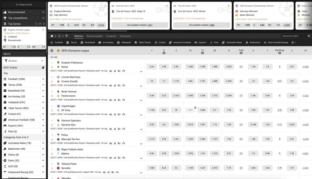 Sport Betting at Melbet Kenya