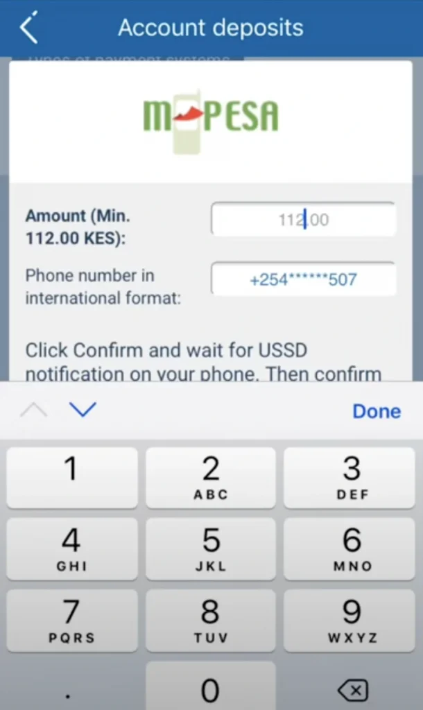 Enter your preferred sum